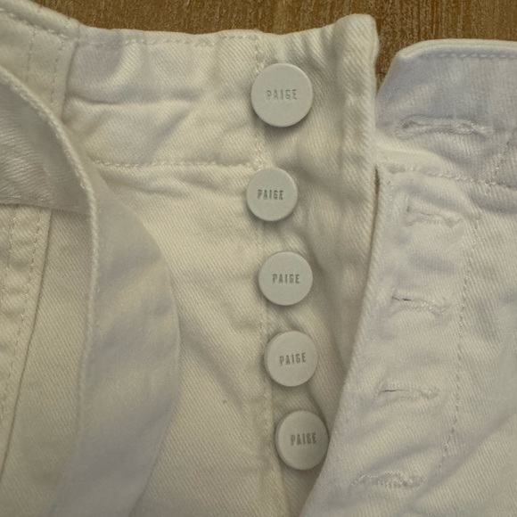 Paige Denim White Jean Skirt 25 - Picture 4 of 5